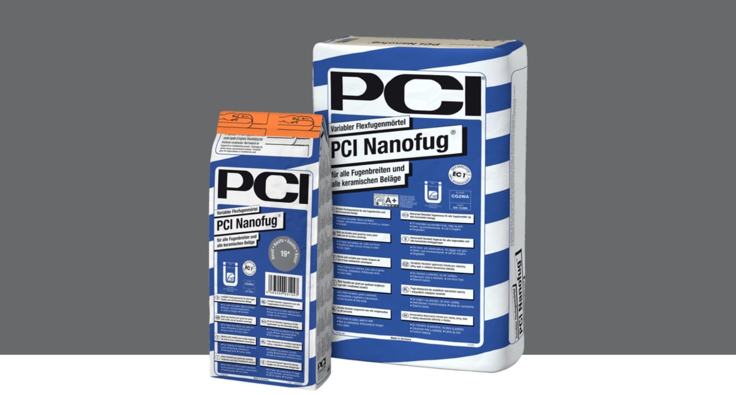 Mortier de jointoiement carrelage  NANOFUG 4KG, pour sols Carrelage, coloris Gris basalt, 4.00 kg