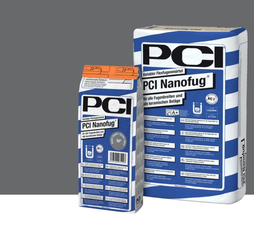 Mortier de jointoiement carrelage  NANOFUG 4KG, pour sols Carrelage, coloris Gris basalt, 4.00 kg