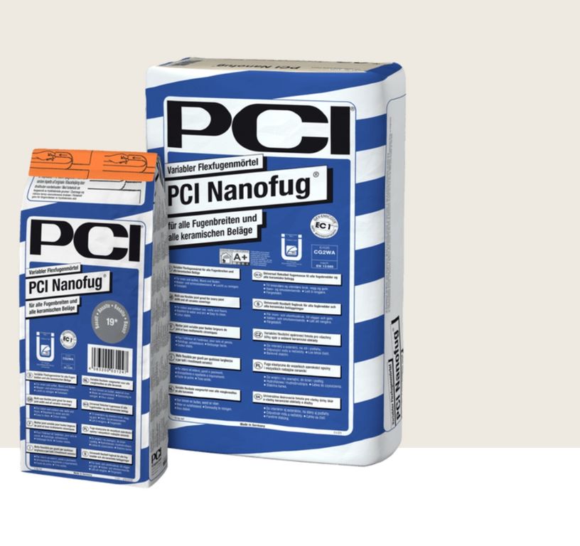 Mortier de jointoiement carrelage  NANOFUG 4KG, pour sols Carrelage, coloris Blanc, 4.00 kg