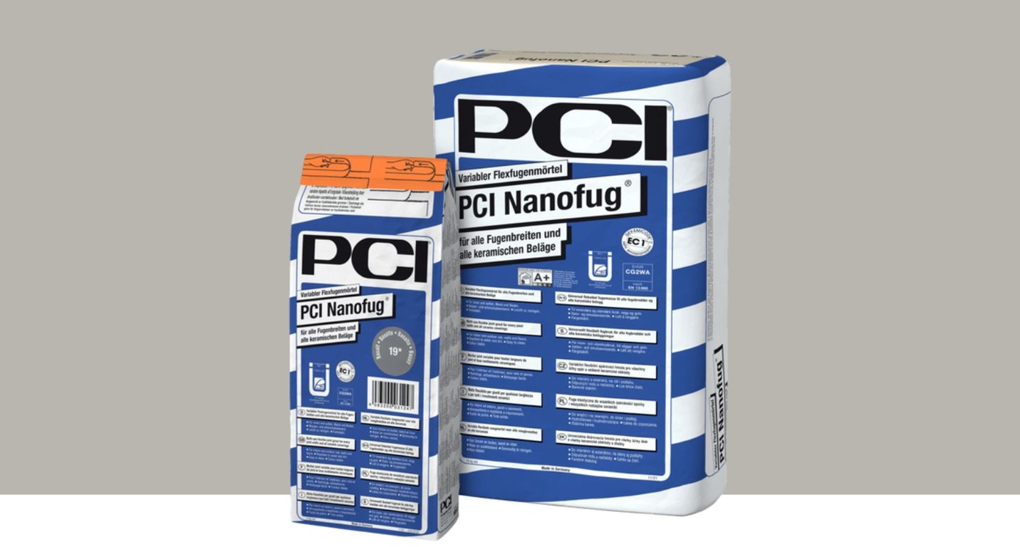 Mortier de jointoiement carrelage  NANOFUG 4KG, pour sols Carrelage, coloris Gris clair, 4.00 kg