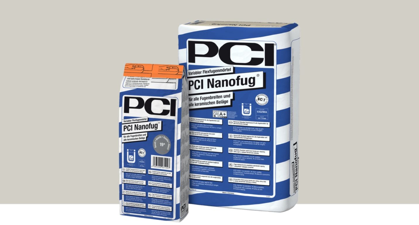 Mortier de jointoiement carrelage  NANOFUG 4KG, pour sols Carrelage, coloris Gris lumière, 4.00 kg