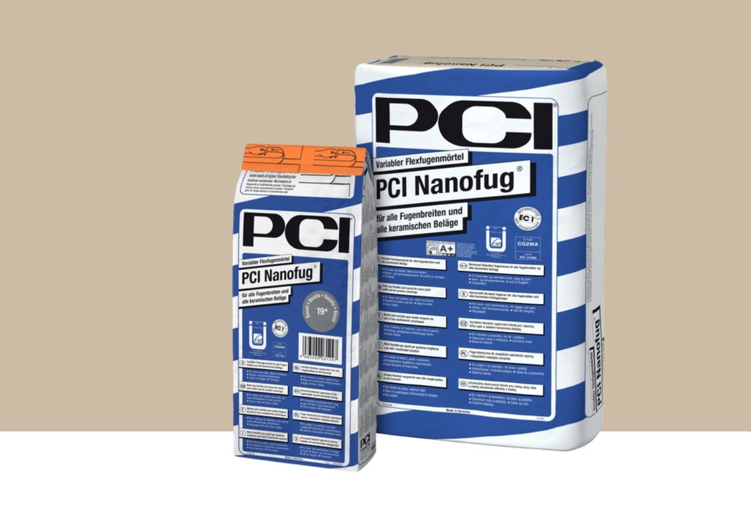 Mortier de jointoiement carrelage  NANOFUG 4KG, pour sols Carrelage, coloris Beige, 4.00 kg