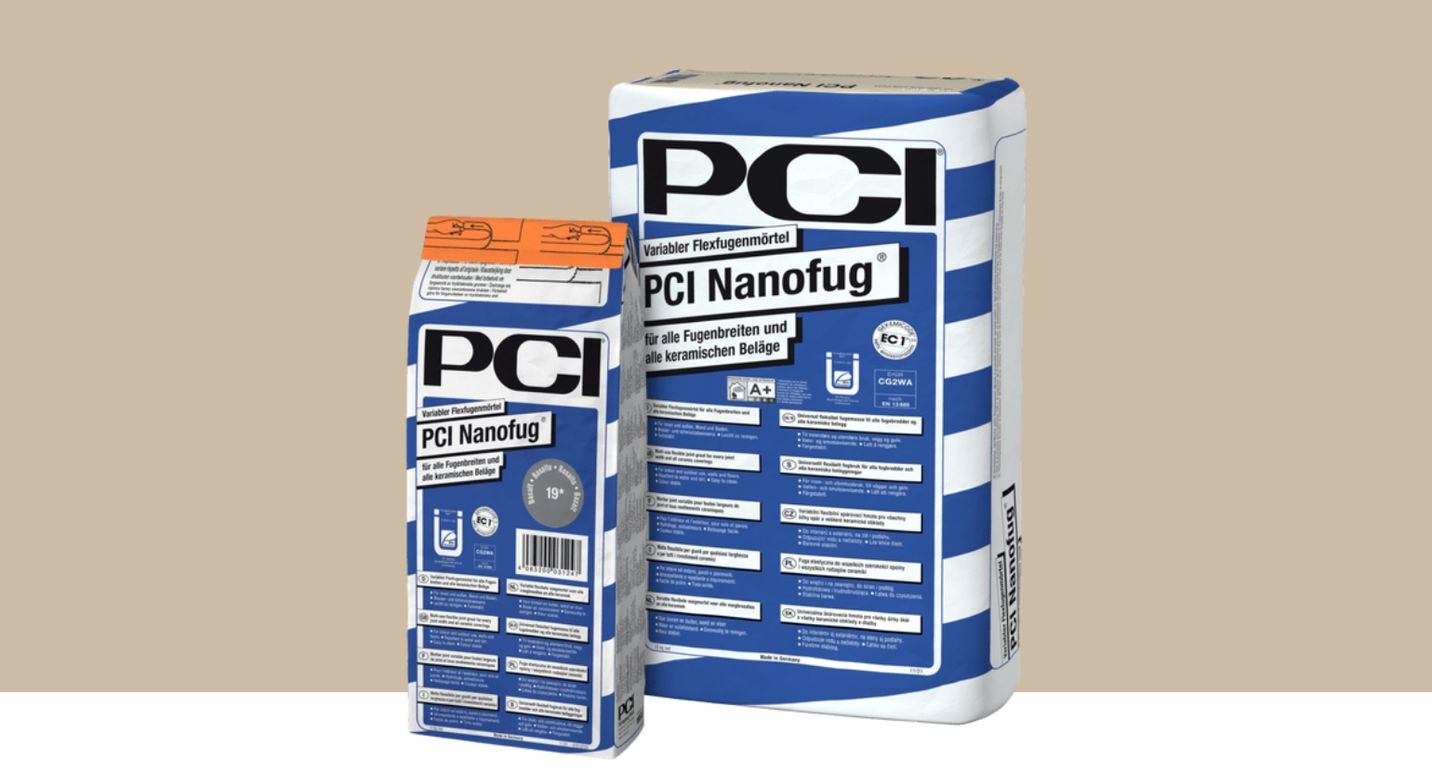 Mortier de jointoiement carrelage  NANOFUG 4KG, pour sols Carrelage, coloris Beige, 4.00 kg