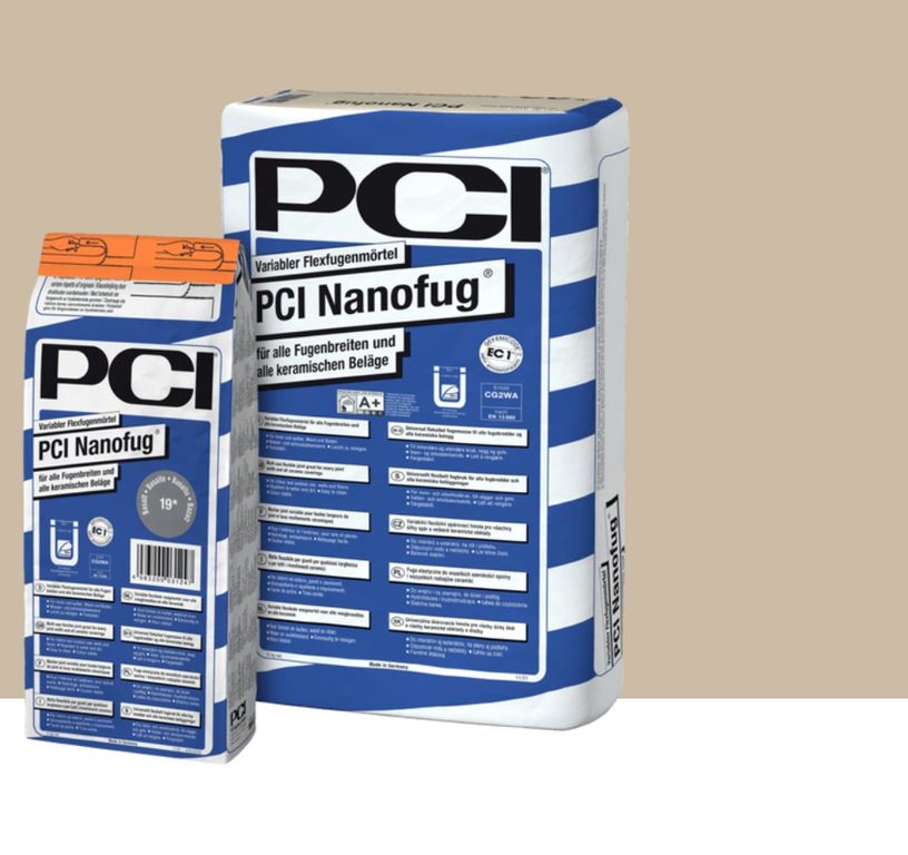 Mortier de jointoiement carrelage  NANOFUG 4KG, pour sols Carrelage, coloris Beige, 4.00 kg