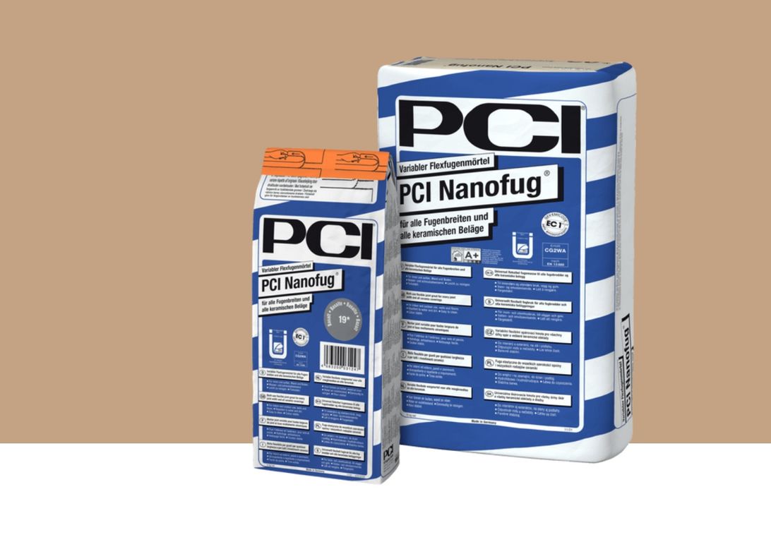 Mortier de jointoiement carrelage  NANOFUG 4KG, pour sols Carrelage, coloris Caramel, 4.00 kg