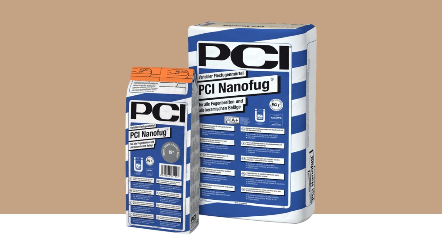 Mortier de jointoiement carrelage  NANOFUG 4KG, pour sols Carrelage, coloris Caramel, 4.00 kg