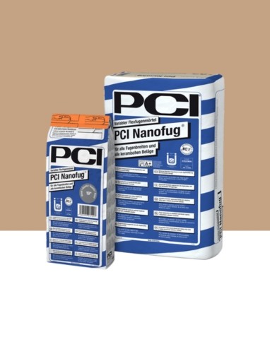Joint carrelage  NANOFUG 4KG, pour sols Accessoire Carrelage, coloris Caramel, 4.00 kg