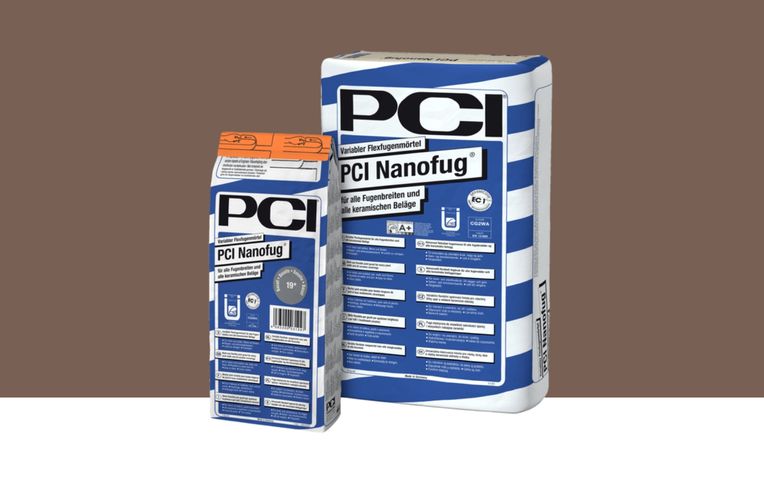 Mortier de jointoiement carrelage NANOFUG, pour sols Carrelage, coloris Marron, 4.00 kg