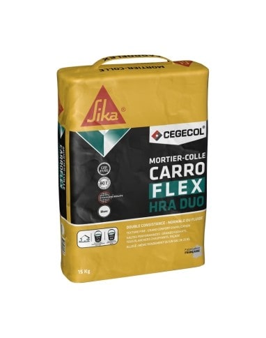 Mortier-colle  Carroflex HRA DUO 15kg, pour sols Accessoire Carrelage, , 15.00 kg