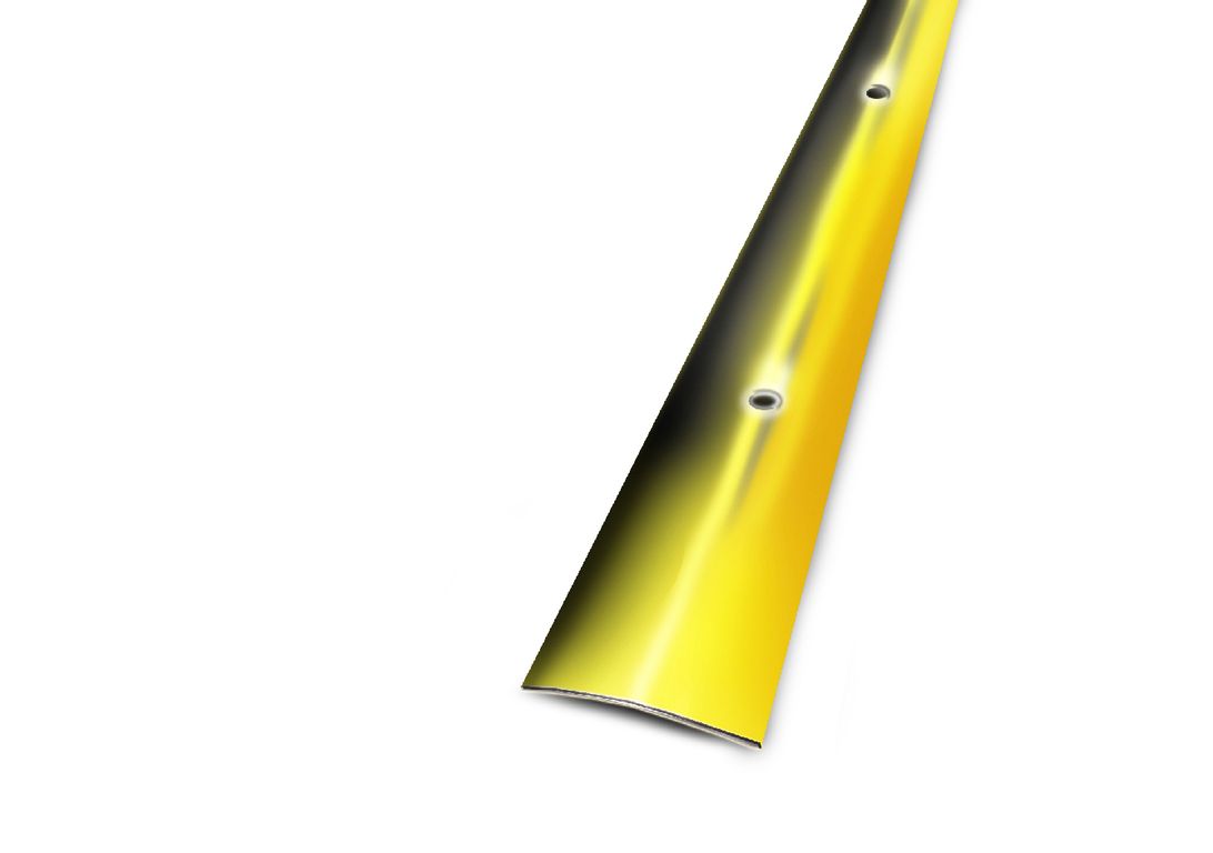 Barre de seuil SEUIL A VISSER 30 , aluminium, décor laiton, l.3.00 x L. 93.00 cm