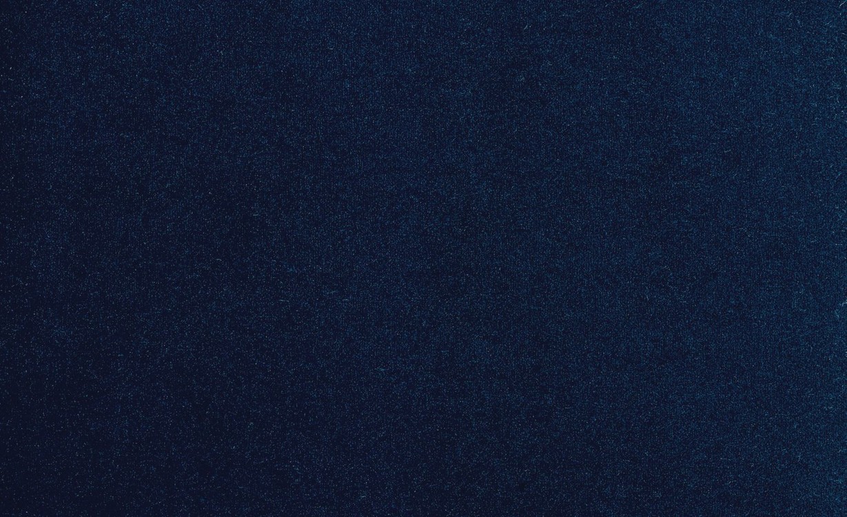 Moquette velours MONTSEGUR, col bleu nuit, rouleau 4.00 m