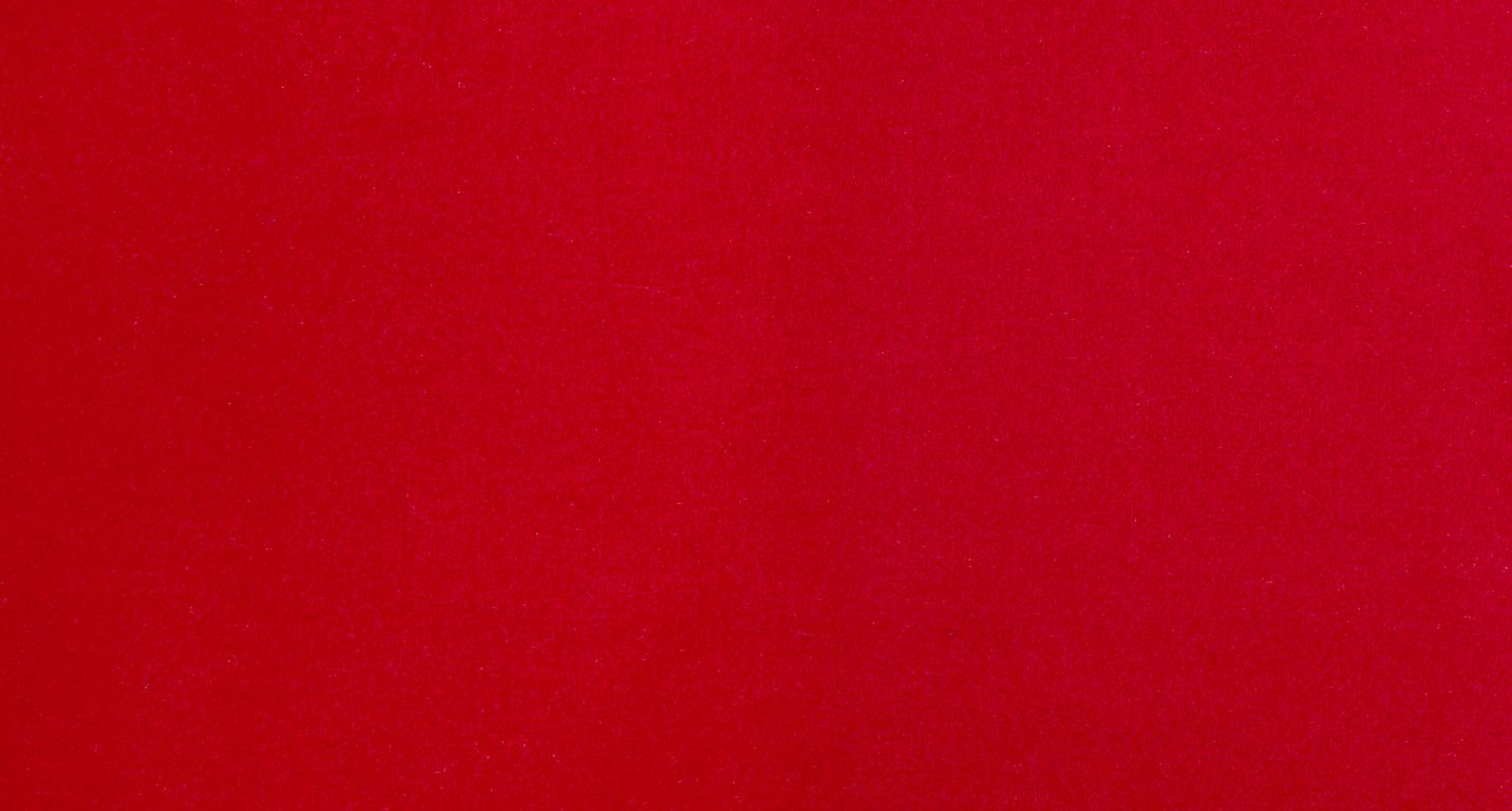 Moquette velours MONTSEGUR, col rouge vif, rouleau 4.00 m