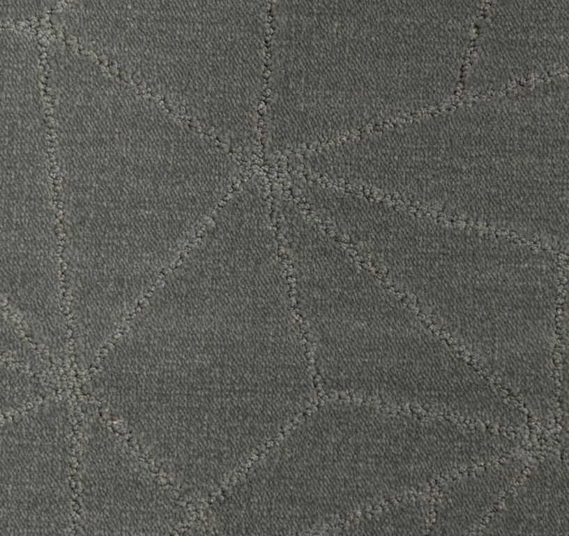 Moquette velours LOFT LIFE GRAND, col Gris, rouleau 4.00 m