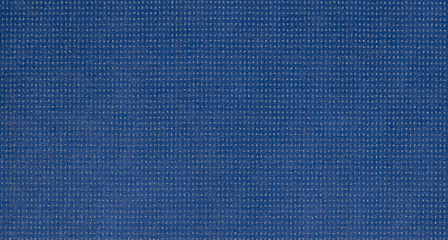 Moquette velours BACCARAT, col Bleu nuit, rouleau 4.00 m