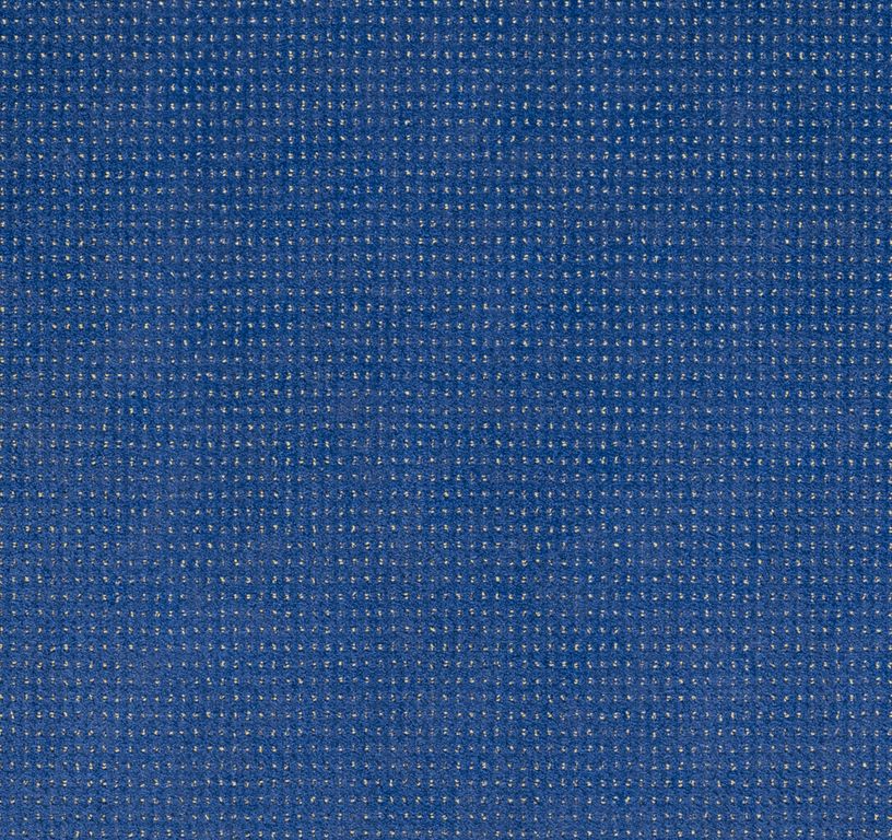 Moquette velours BACCARAT, col Bleu nuit, rouleau 4.00 m