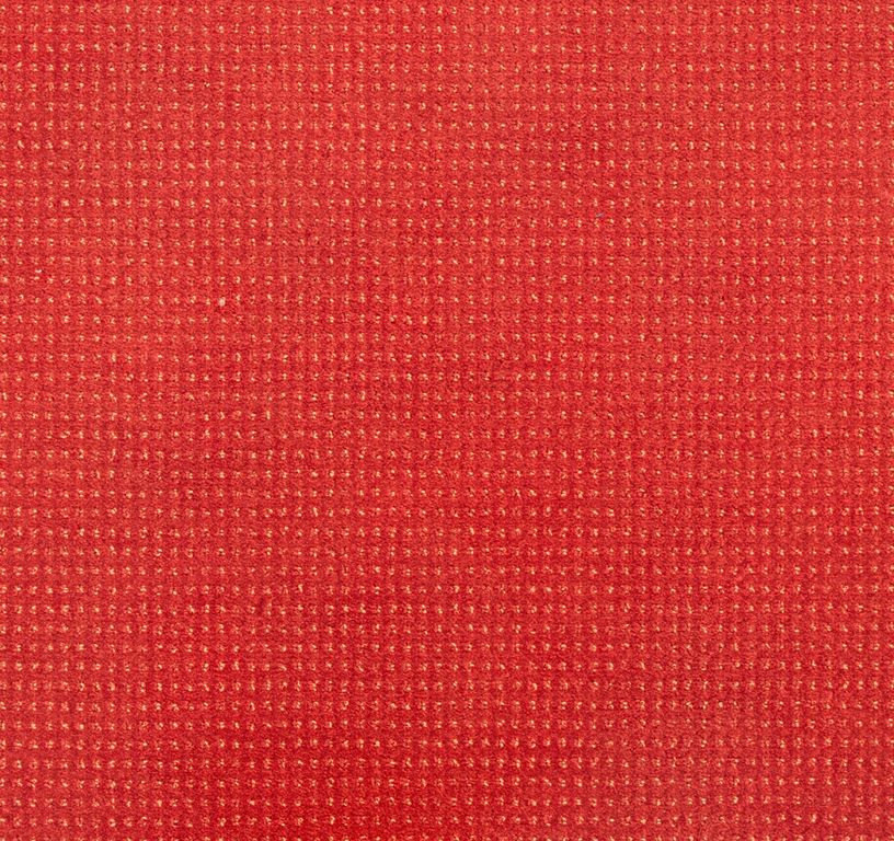 Moquette velours BACCARAT, col rouge vif, rouleau 4.00 m