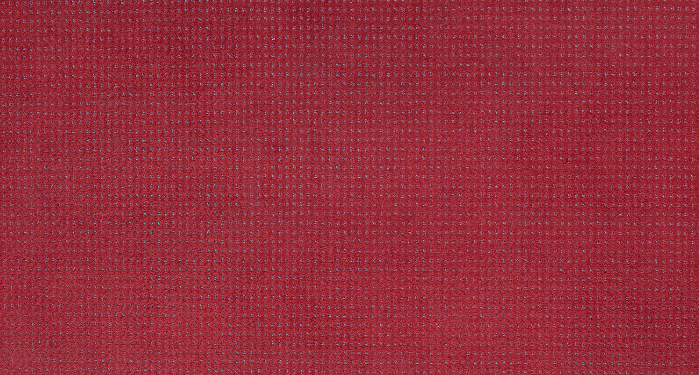 Moquette velours BACCARAT, col rouge grenat , rouleau 4.00 m