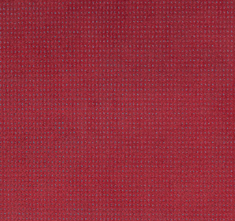 Moquette velours BACCARAT, col rouge grenat , rouleau 4.00 m