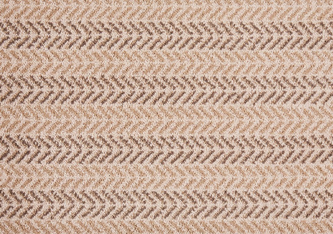 Moquette imprimée HEMINGAY 4, col caramel, rouleau 4.00 m