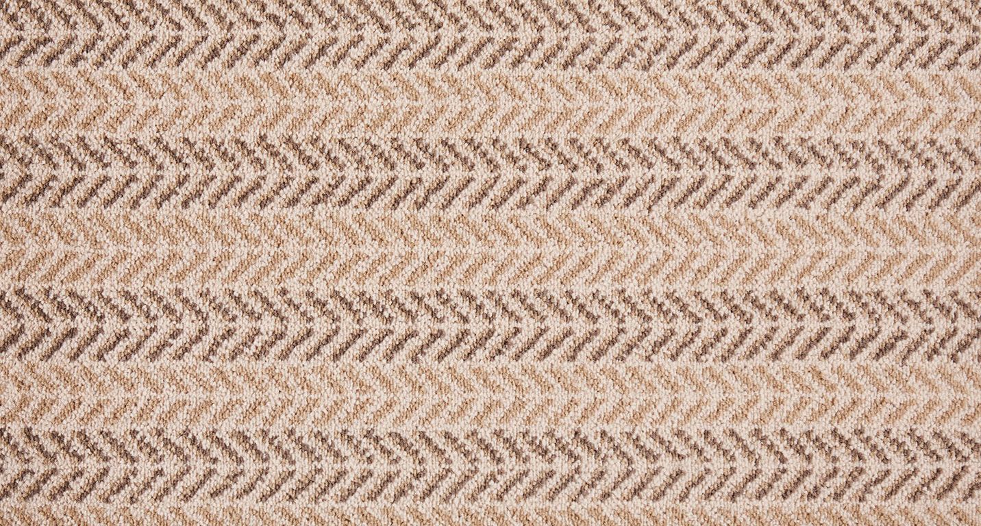 Moquette imprimée HEMINGAY 4, col caramel, rouleau 4.00 m