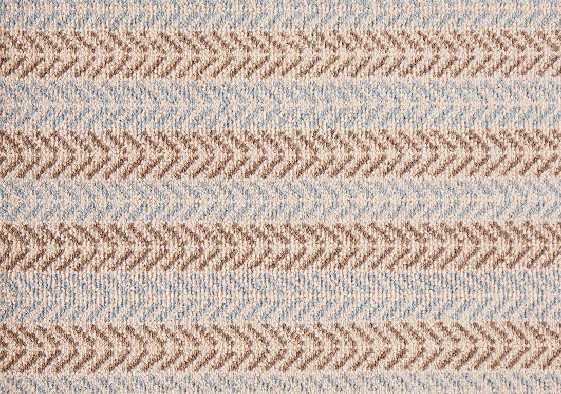 Moquette imprimée HEMINGAY 4, col bleu lavande, rouleau 4.00 m