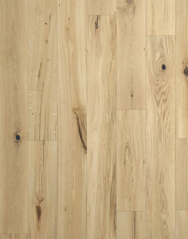 Parquet contrecollé CHALET 190 CHENE AUTHENTIQUE NEW, chêne naturel, verni, larg. 19.00 cm