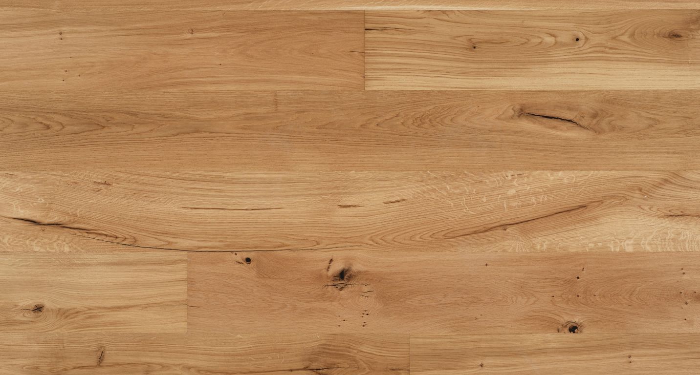 Parquet contrecollé FERME 190 CHÊNE VINTAGE, chêne naturel, verni, larg. 19.00 cm