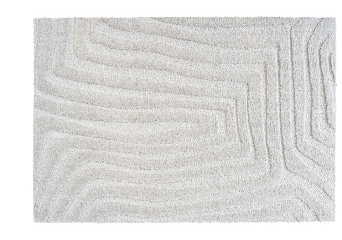 Tapis KASAI , rayure  Beige