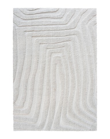 Tapis KASAI , rayure Beige