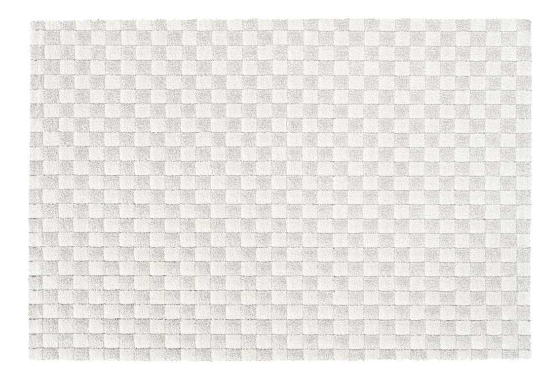 Tapis LOUISE , damier  Beige