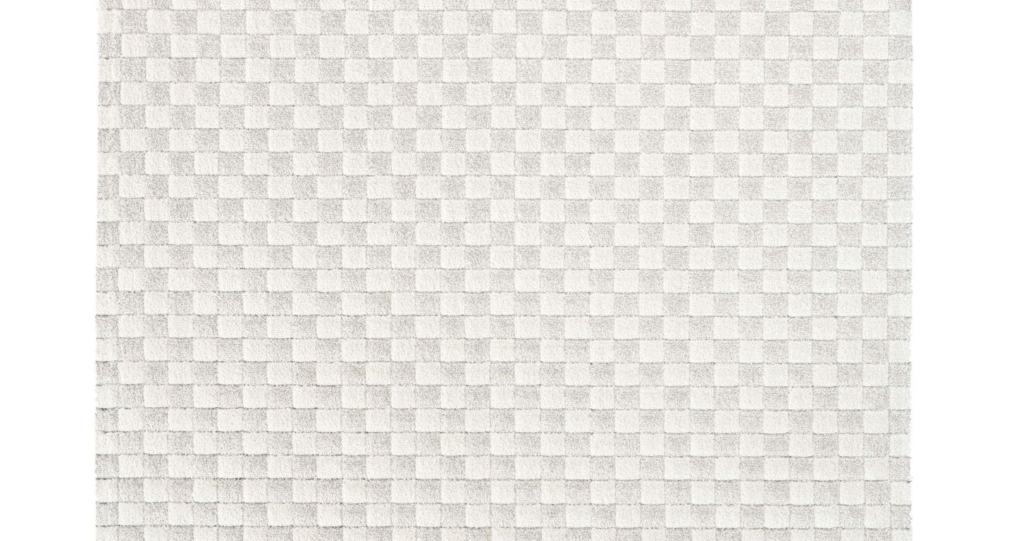 Tapis LOUISE , damier  Beige