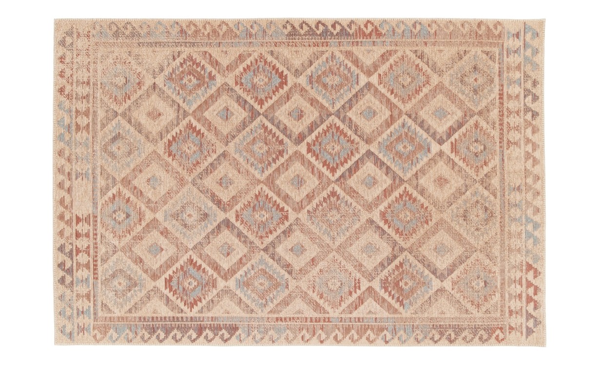 Tapis FARA , ethnique Beige / multico