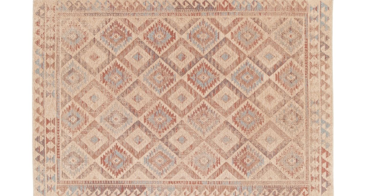 Tapis FARA , ethnique  Beige / multico