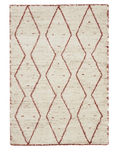 Tapis KAMIL , berbère Beige / rouille