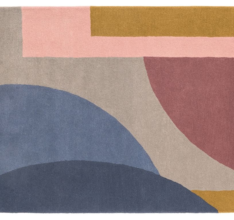 Tapis CARLA , géométrique  Multicolore