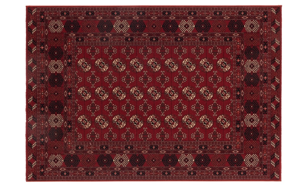 Tapis BOUKARA , oriental boukharaRouge