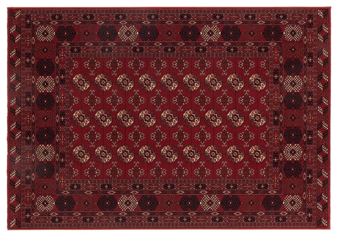 Tapis BOUKARA , oriental boukhara Rouge