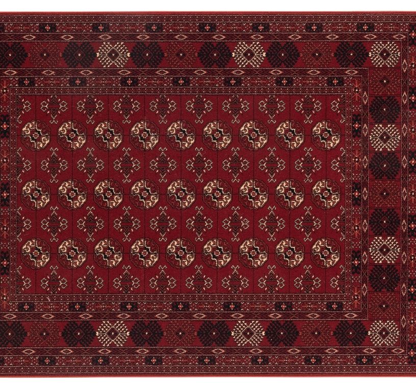 Tapis BOUKARA , oriental boukhara Rouge
