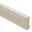 Plinthe  Lamett, Mdf placage bois, décor Bois chêne blanchi, h.6.00 x L. 240.00 cm