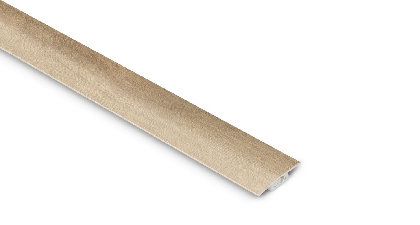 Profilé multi fonction Seuil 3en1 TOLEDO Lamett, PVC, décor , l.4.00 x L. 93.00 cm