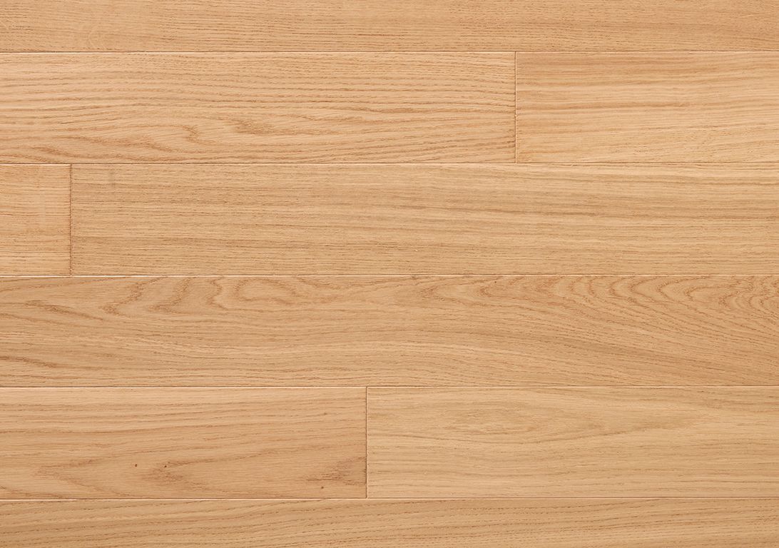 Parquet contrecollé MAJESTE 90 CHENE COURANT, chêne miel, verni, larg. 9.00 cm