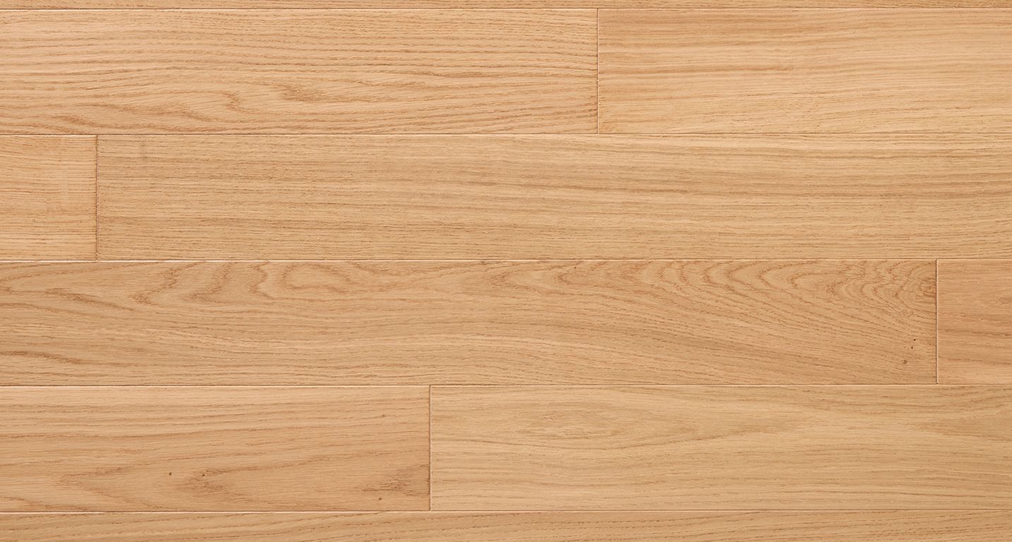 Parquet contrecollé MAJESTE 90 CHENE COURANT, chêne miel, verni, larg. 9.00 cm