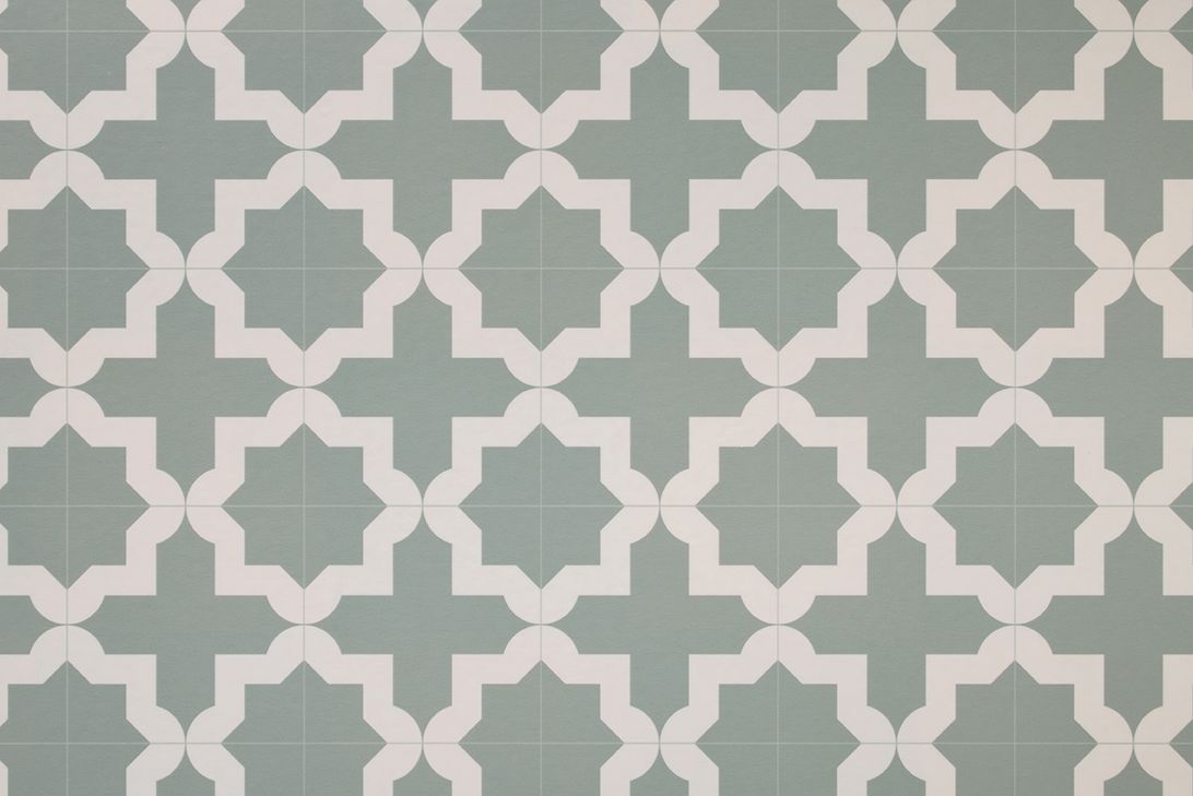 Sol vinyle rouleau ICONIK LIFE 3M Tarkett, Carreaux ciment moderne, rouleau 3.00 m