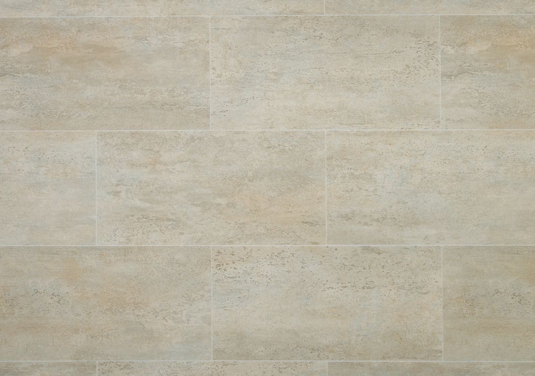 Sol vinyle rouleau ICONIK LIFE 3M Tarkett, Carrelage travertin, rouleau 3.00 m