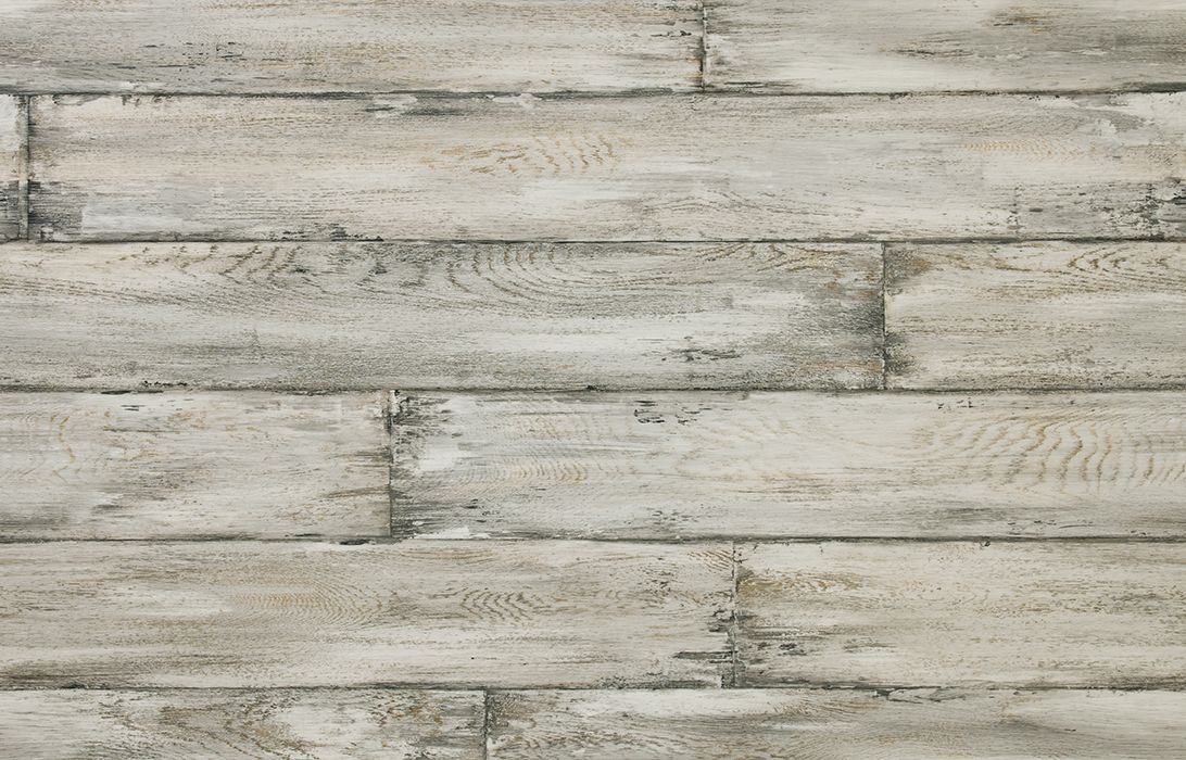 Sol vinyle rouleau ICONIK LIFE 3M Tarkett, Bois plancher peint blanc, rouleau 3.00 m