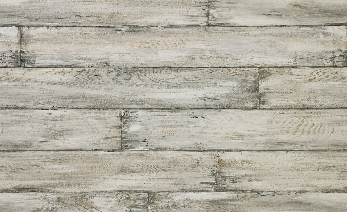 Sol vinyle rouleau ICONIK LIFE 3M Tarkett, Bois plancher peint blanc, rouleau 3.00 m