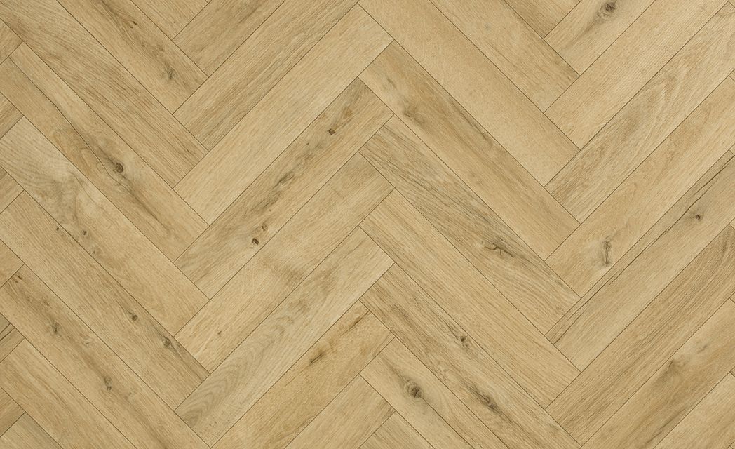 Sol vinyle rouleau TRENTO 2M , Bois bâton rompu chêne, rouleau 2.00 m