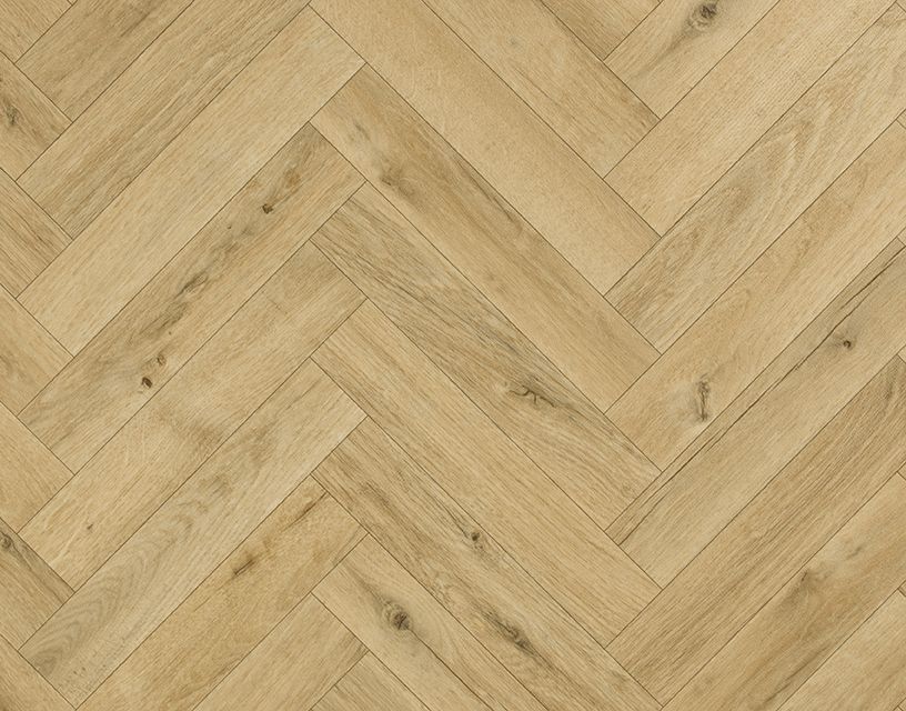 Sol vinyle rouleau TRENTO 2M , Bois bâton rompu chêne, rouleau 2.00 m