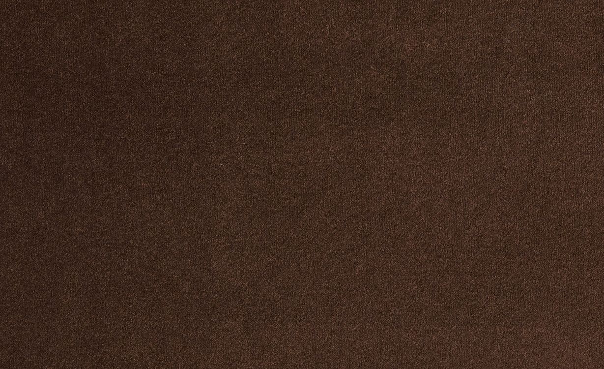 Moquette velours Jane, col Marron, rouleau 4.00 m