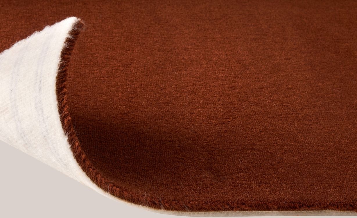 Moquette velours Jane, col Rouge, rouleau 4.00 m